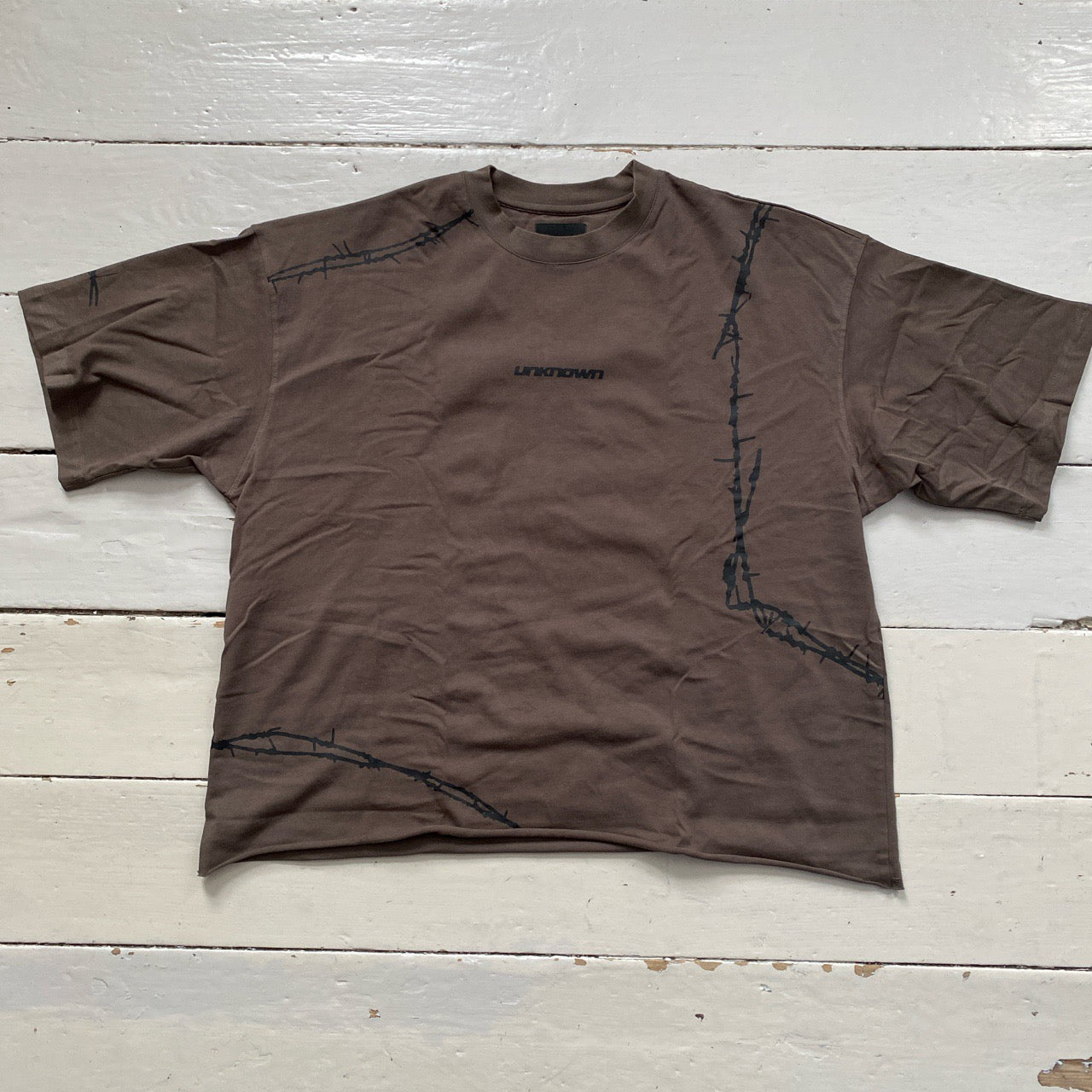 Unknown London Brown T Shirt (Large)