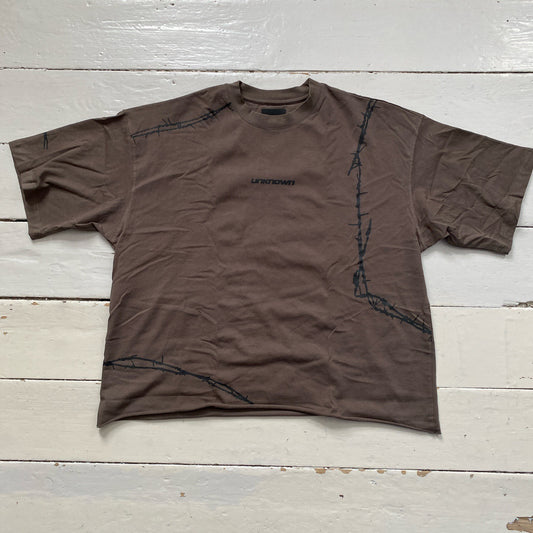 Unknown London Brown T Shirt (Large)