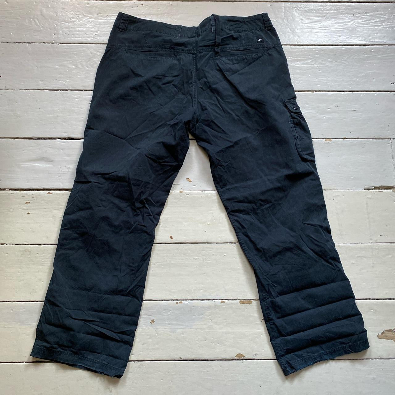 Nike Cargo Style Black Trousers (38W)