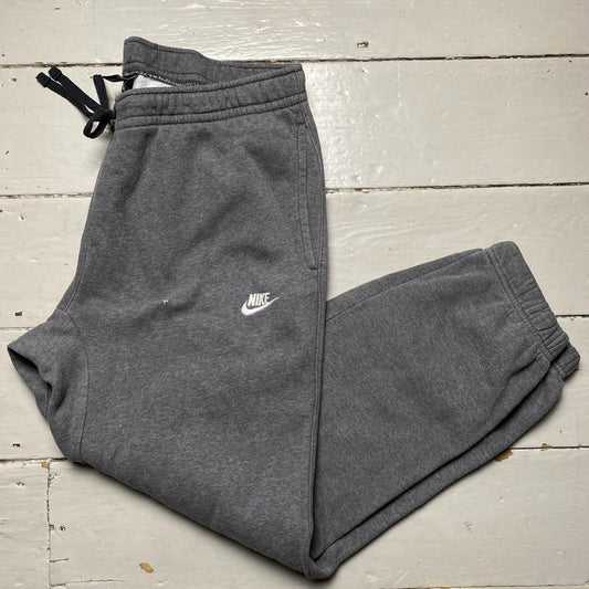 Nike Swoosh Joggers Grey and White (XL)