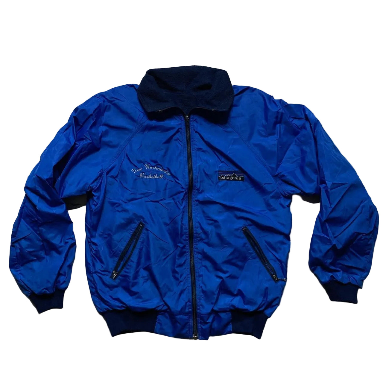 Patagonia Vintage Blue Bomber Jacket (S)