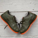 Nike Air Force 1 Khaki and Orange (UK 5.5)