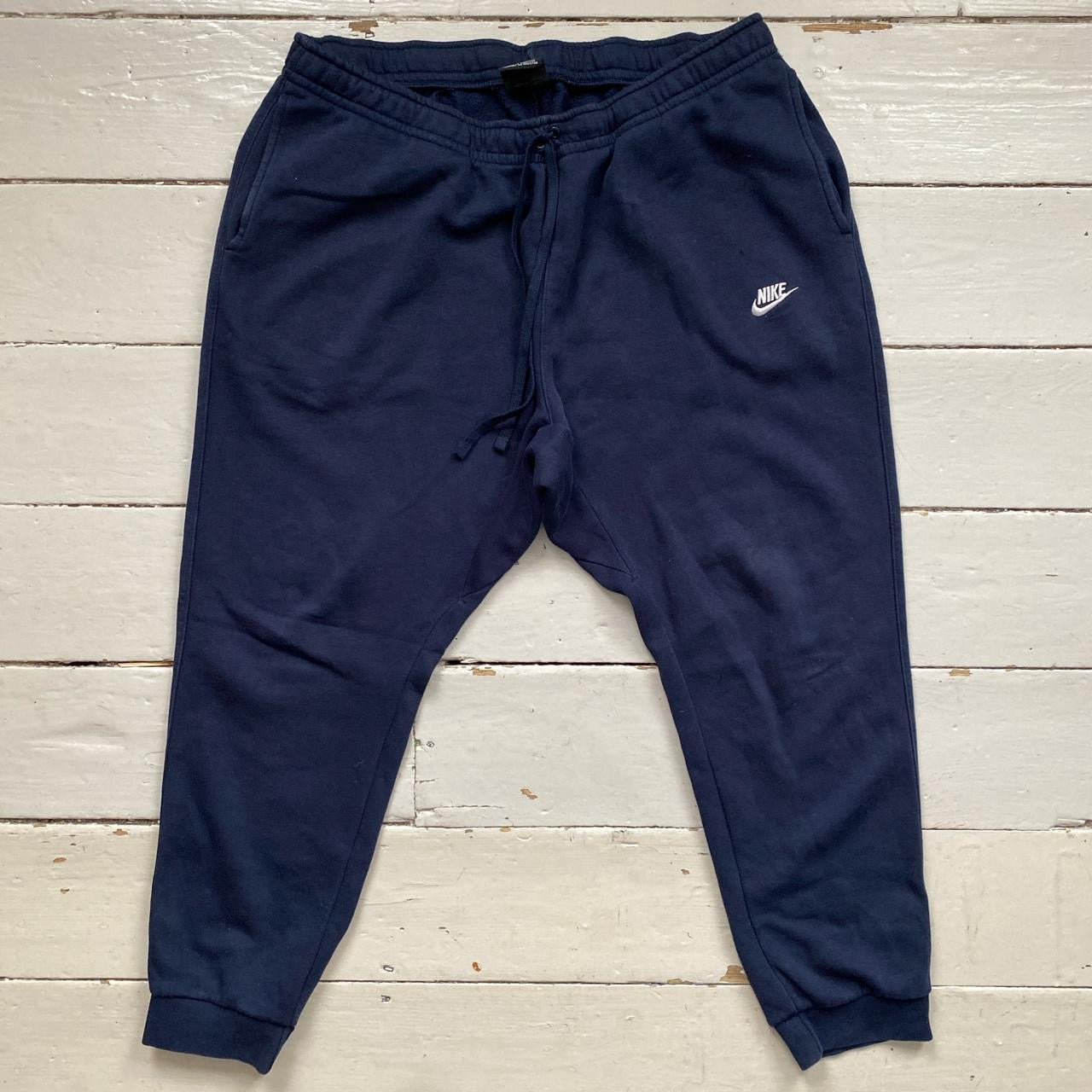 Nike Swoosh Navy Joggers (XXXL)