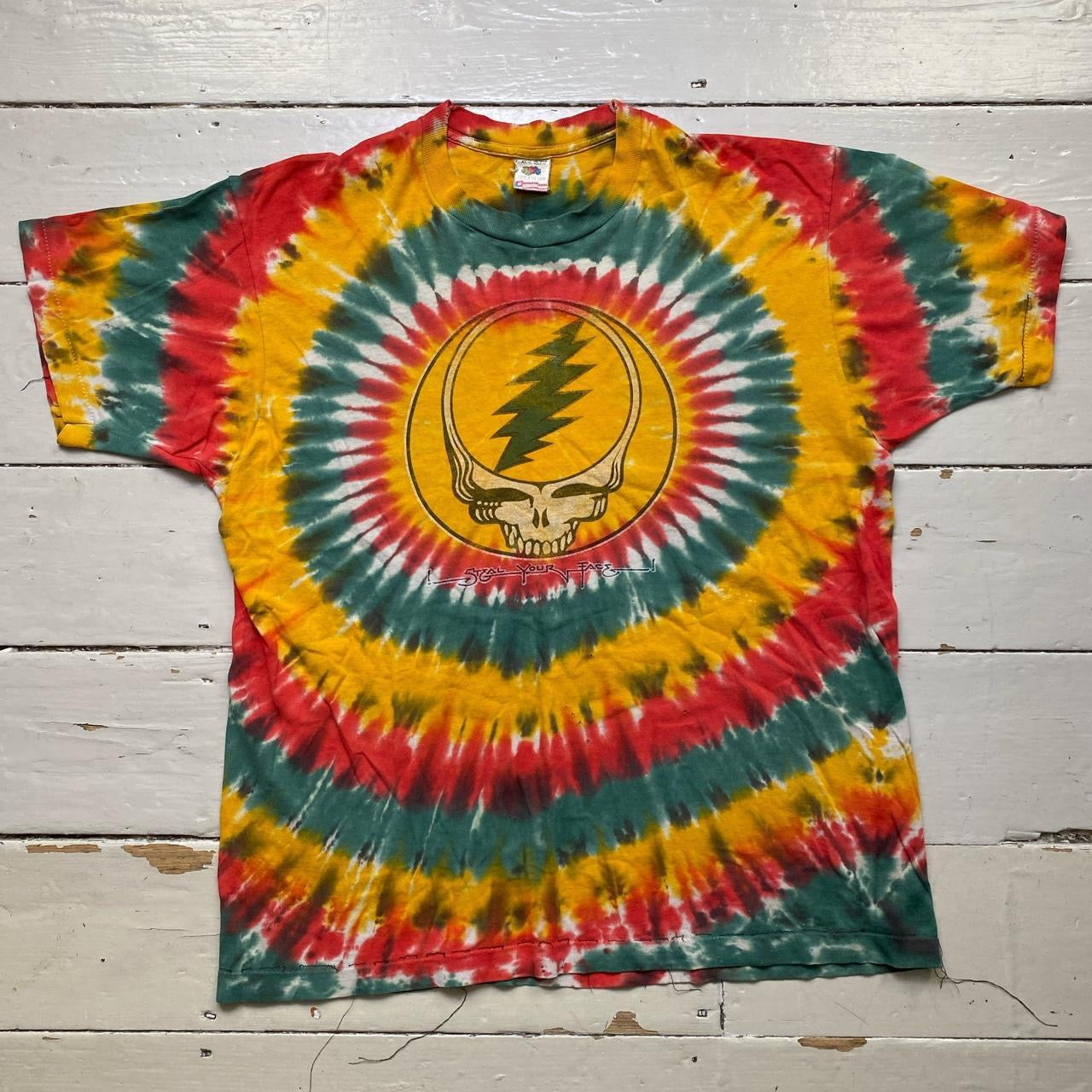 Steal Your Face Grateful Dead 1988 Vintage T Shirt (XL)