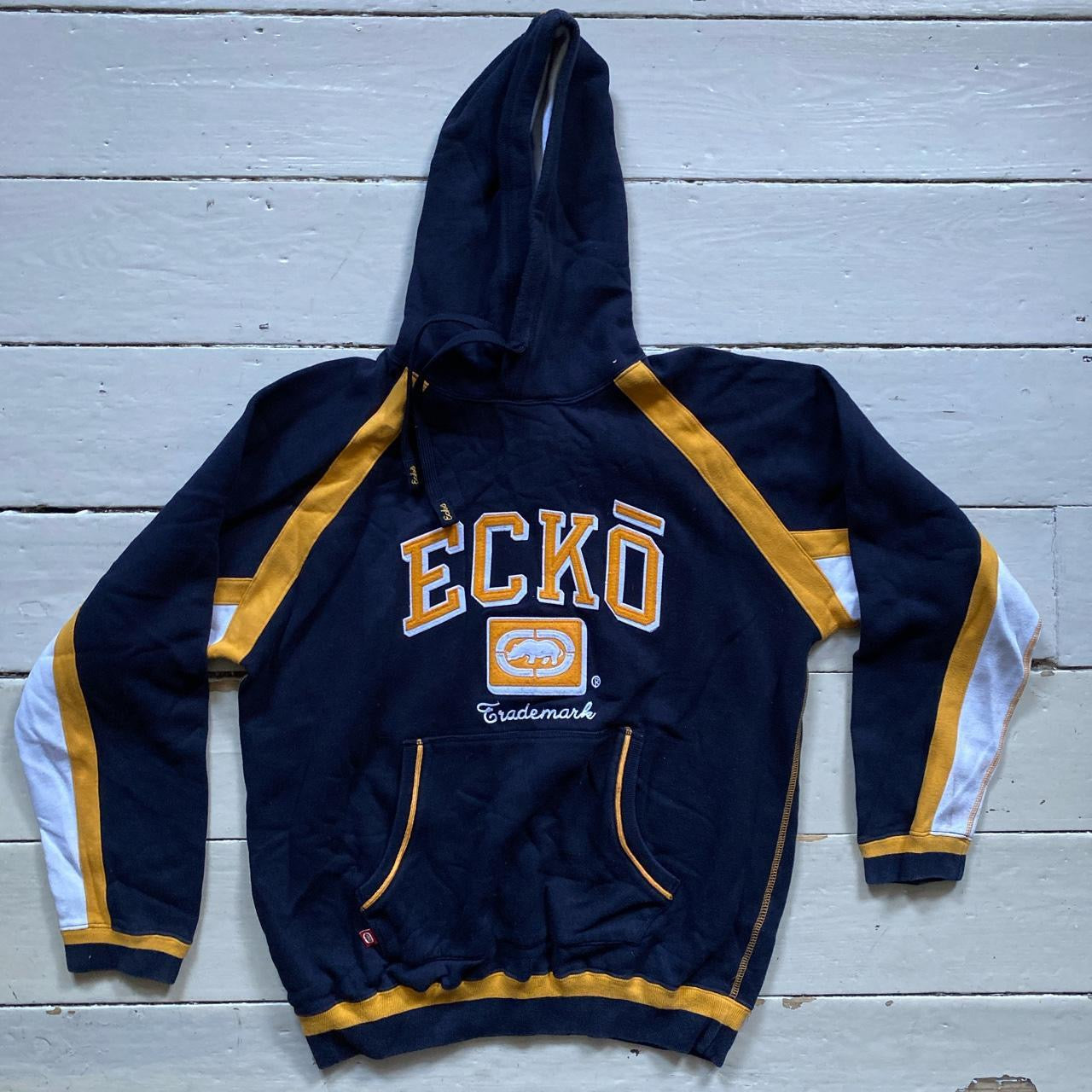 Ecko Vintage Spellout Hoodie (Large)