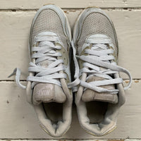 Nike Air Max 90 Silver and White (UK 5)
