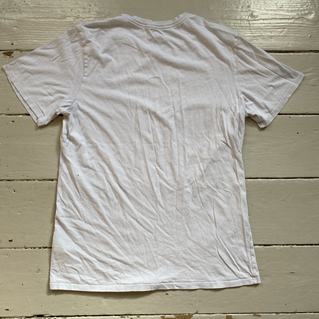 Nike Swoosh White T Shirt (Medium)