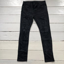 All Saints Black Skinny Cigarette Jeans (33/32)