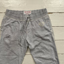 True Religion Tri Contrast Stitch Grey Joggers (XL)