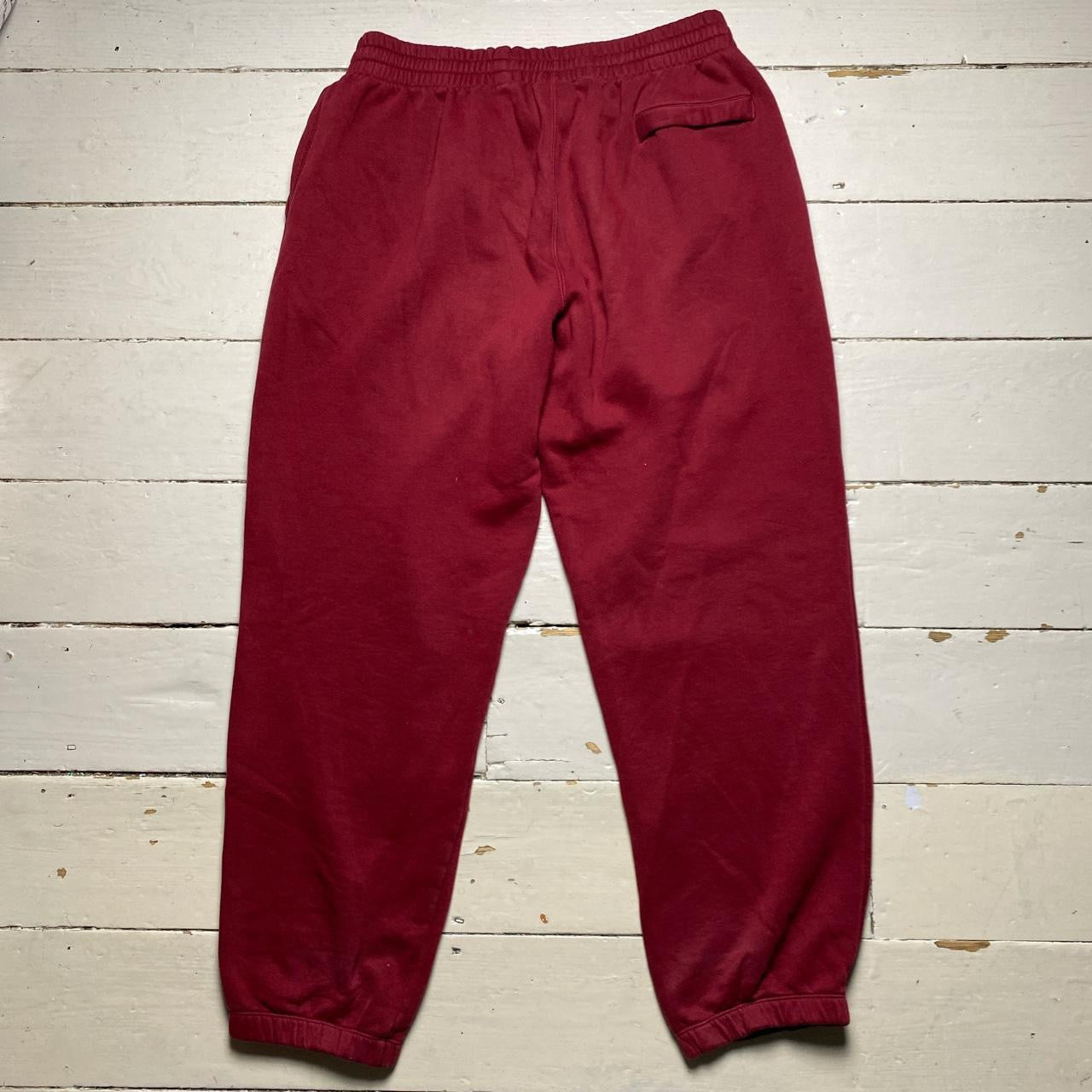 Nike Vintage Swoosh Joggers Burgundy (XXL)