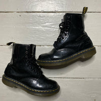 Dr Martens Black Patent Boots (UK 4)