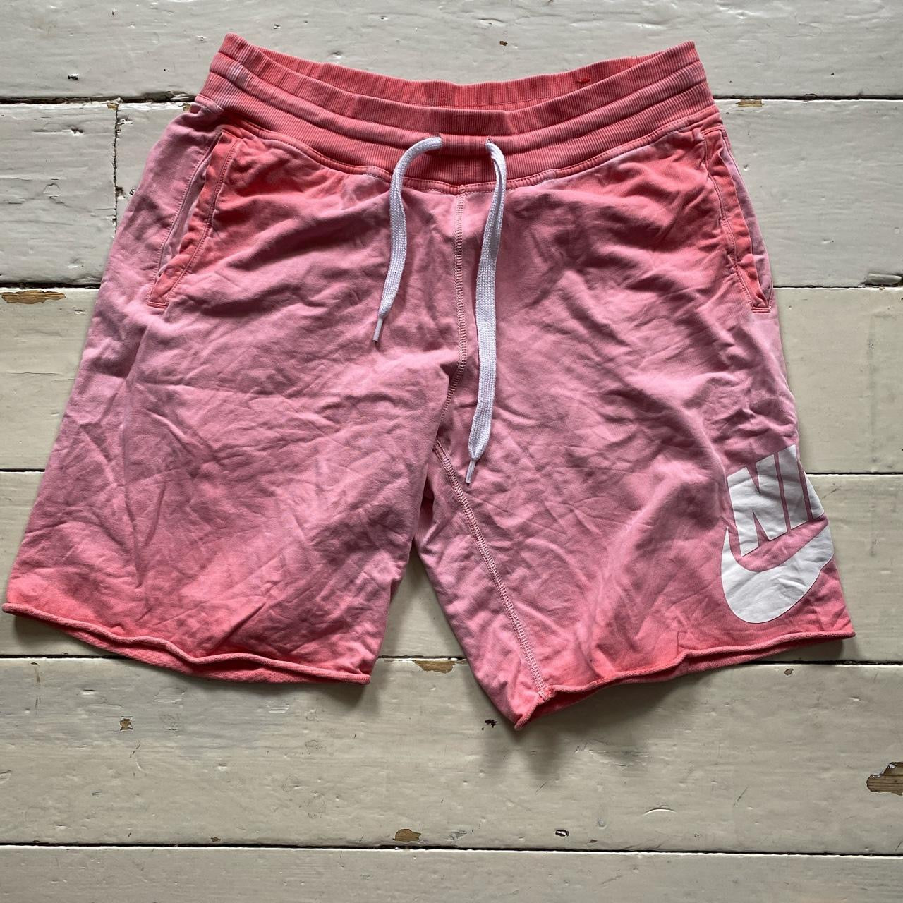 Nike Swoosh Pink Shorts (Large)