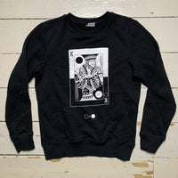 Black and White London King Jumper (Small)