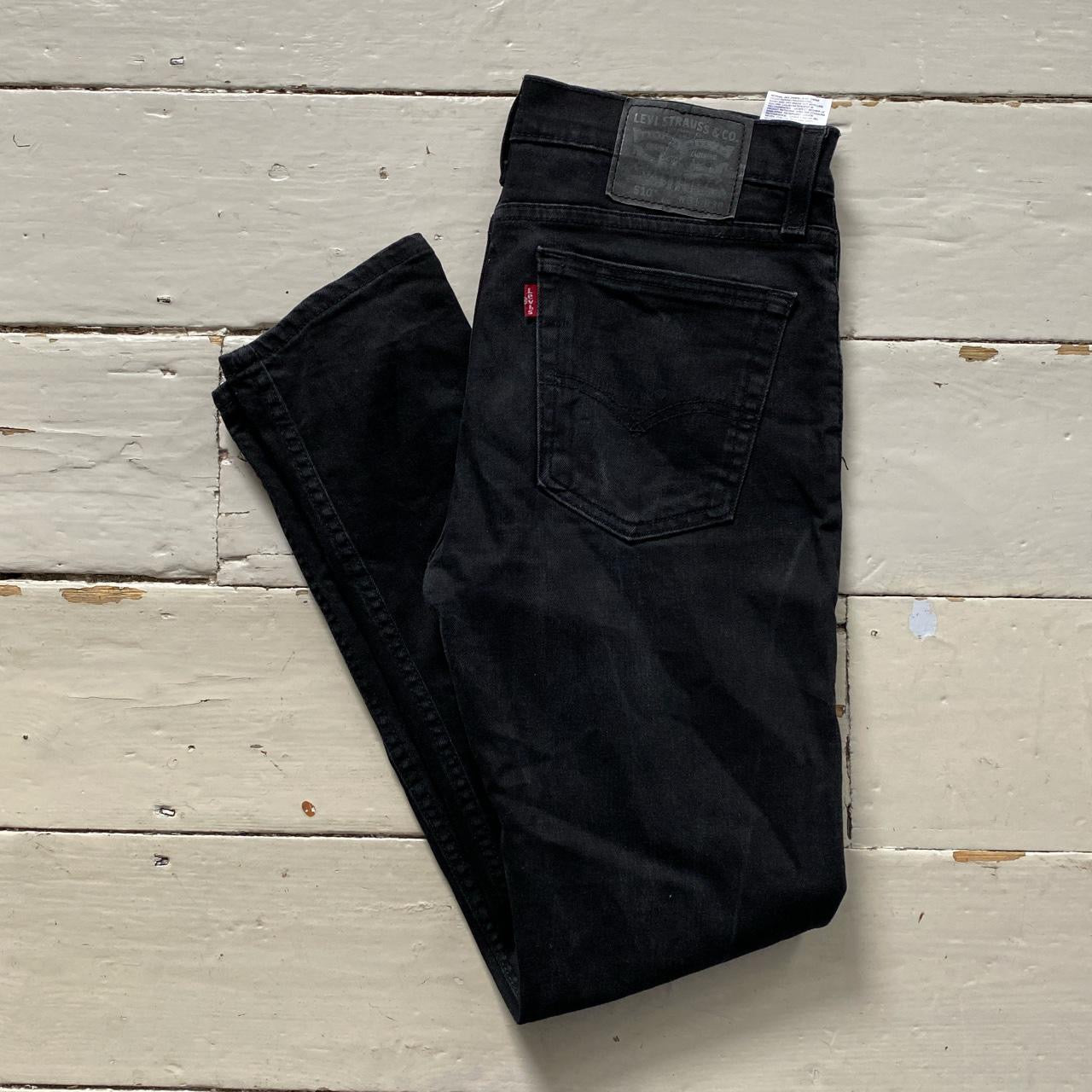 Levis 510 Black Jeans (31/30)