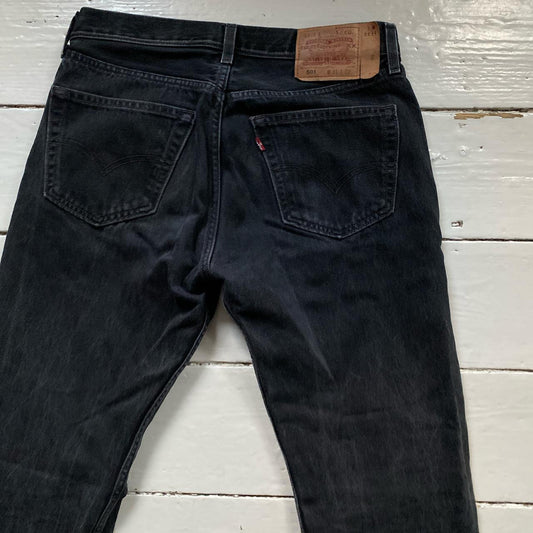 Levis 501 Black Jeans (31/32)