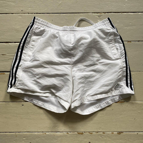 Adidas White Shell Shorts (XL)