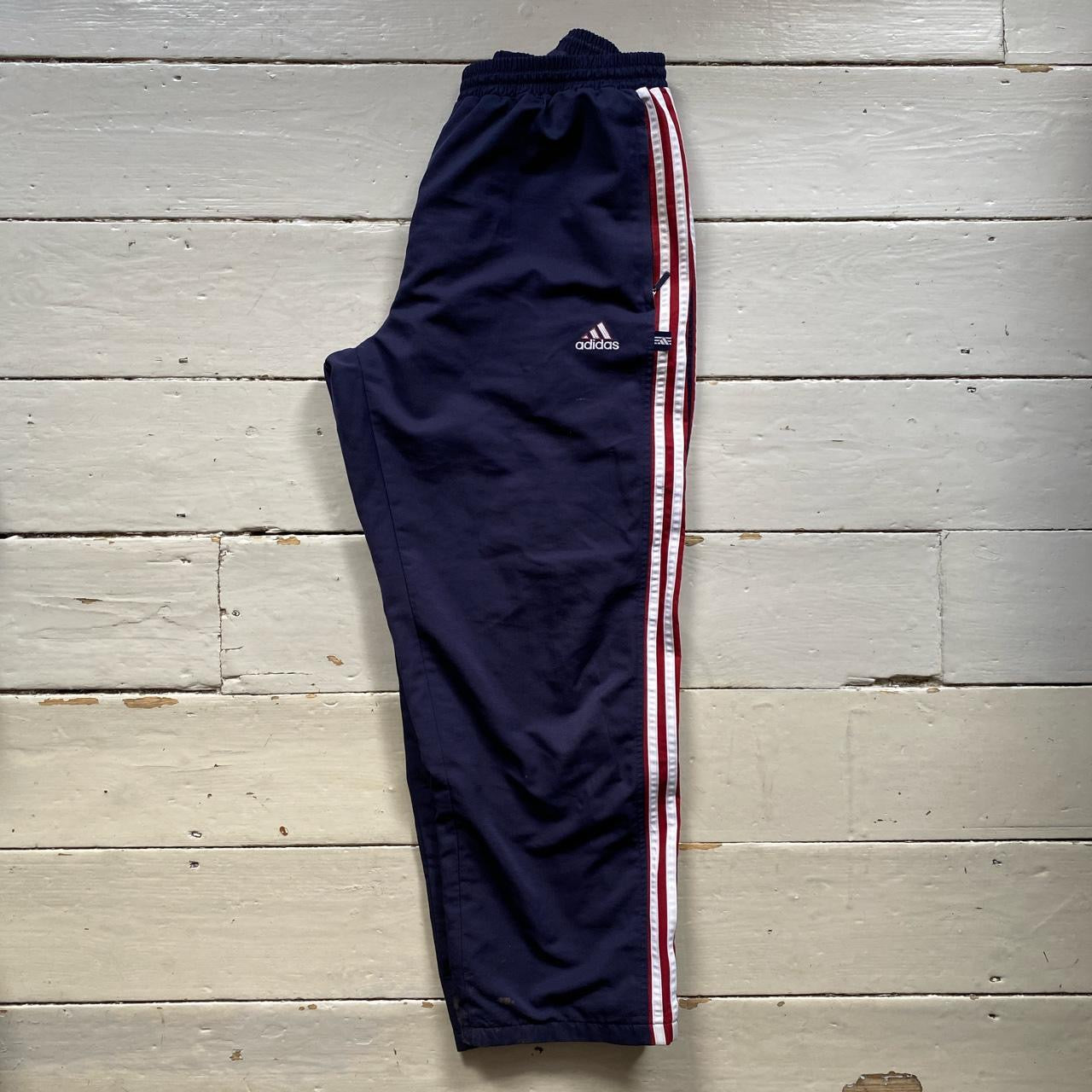 Adidas Navy Shell Bottoms (XL)