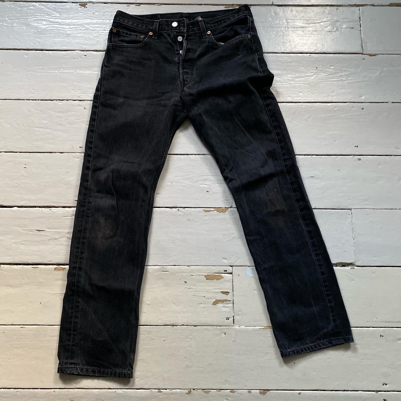 Levis 501 Black Jeans (31/32)