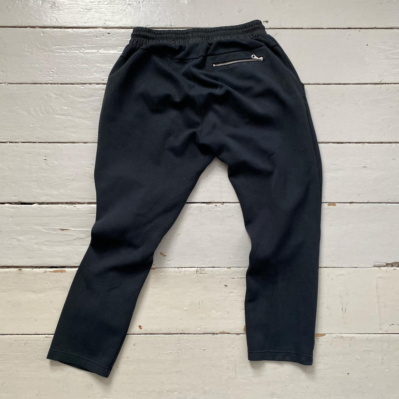 Nike Swoosh Black Joggers (Medium)