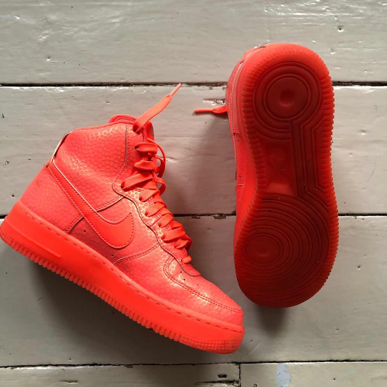 Nike Air Force 1 High Hot Lava Easter Pack (UK 5)