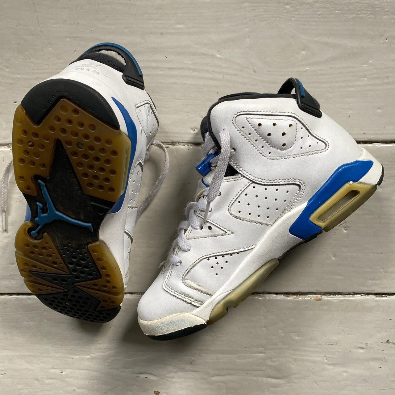 Jordan 6 Retro Sport Blue (UK 5)