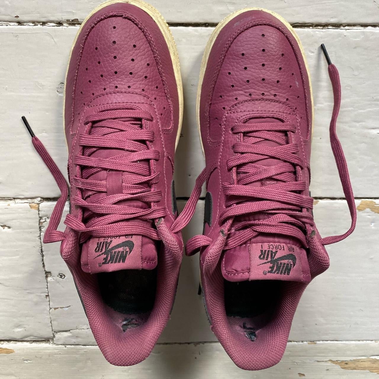 Nike Air Force 1 Pink and Black (UK 6)