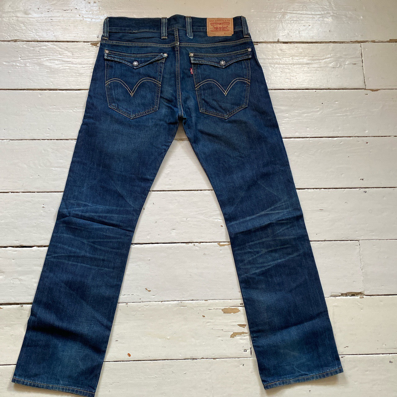 Levis 506 Dark Navy Jeans (33/33)