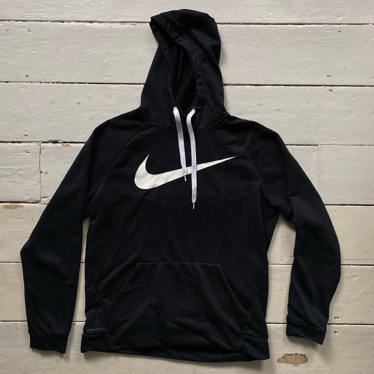 Nike Dri Fit Black Hoodie (Medium)