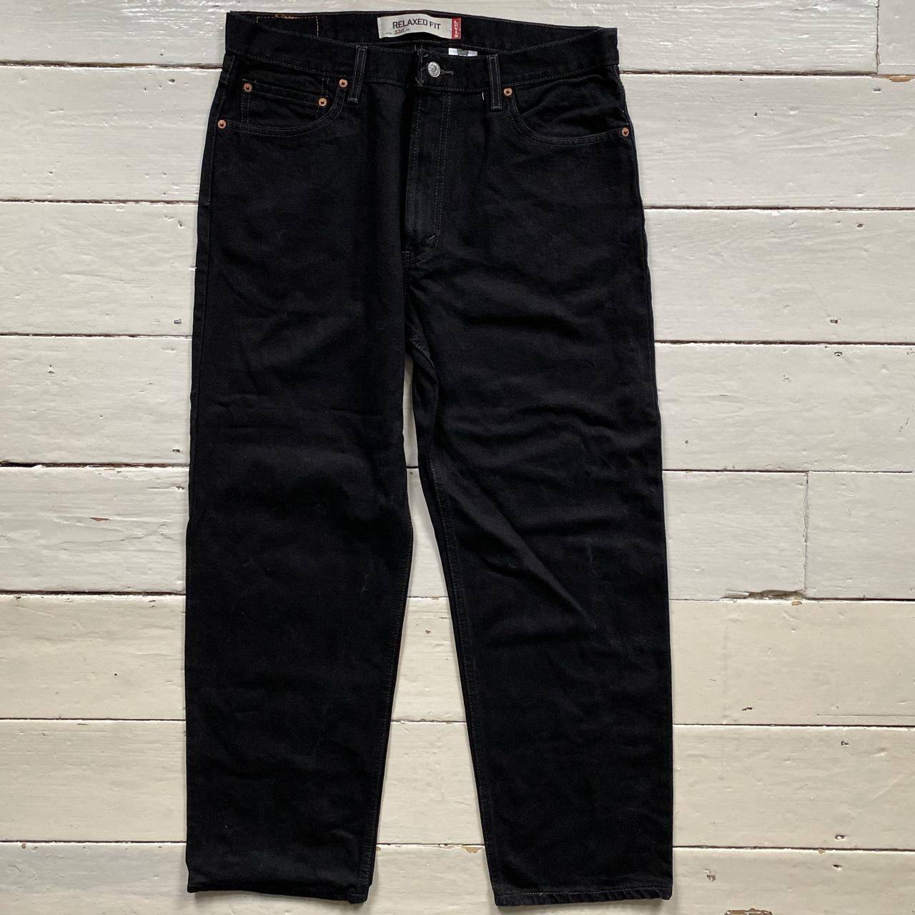 Levis 550 Black Jeans (36/30)