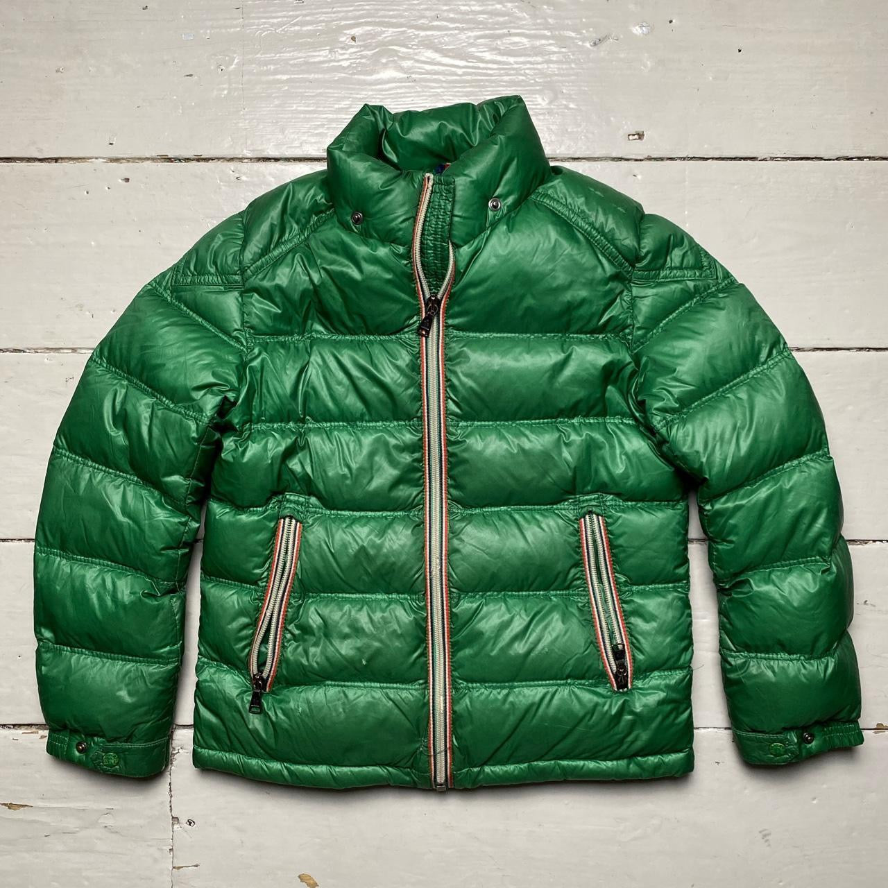 Moncler Kids Green Puffer (8Y)
