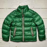 Moncler Kids Green Puffer (8Y)
