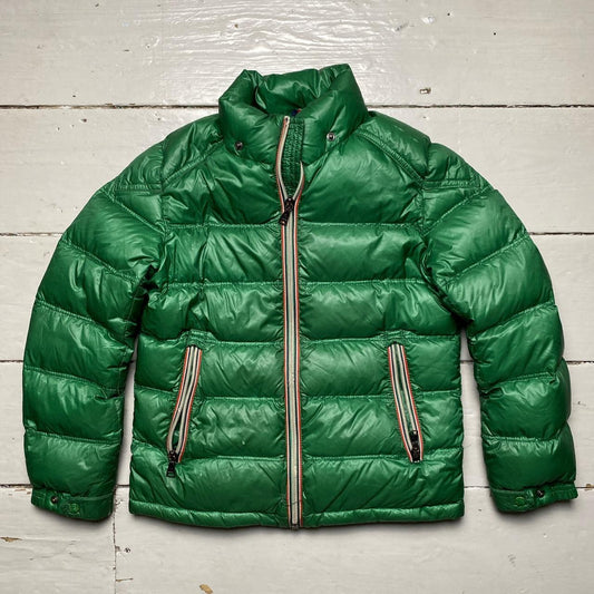 Moncler Kids Green Puffer (8Y)