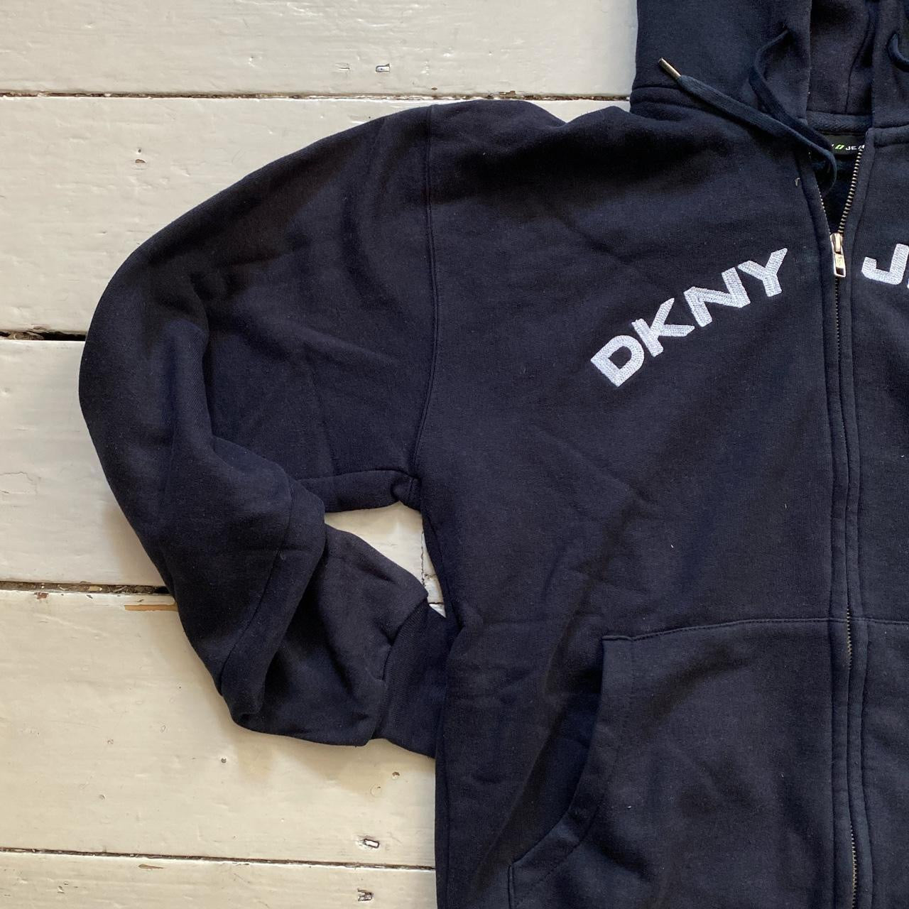 DKNY Jeans Navy Hoodie (Small)