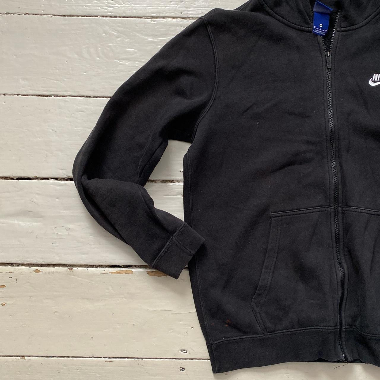 Nike Swoosh Black Hoodie (Medium)