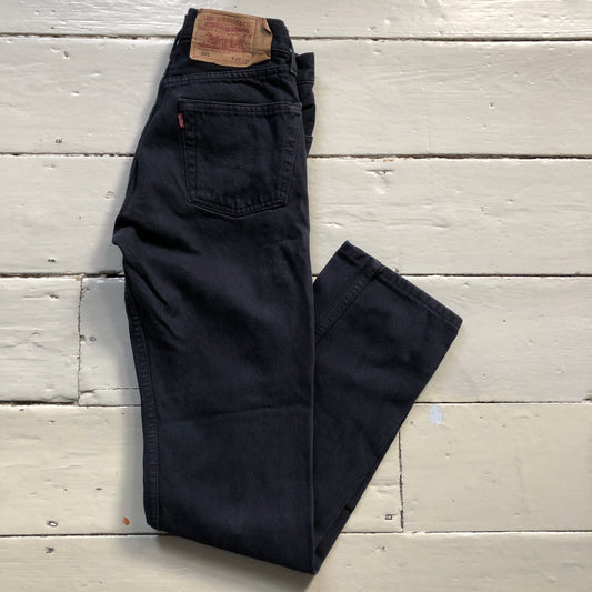 Levis 501 Black Slim Fit Jeans (28/29)