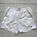 Nike Swoosh White Shorts (XL)