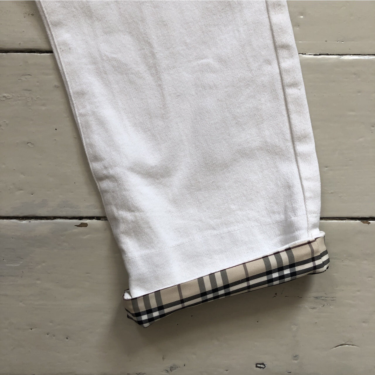 Burberry london nova check jeans (size 12)