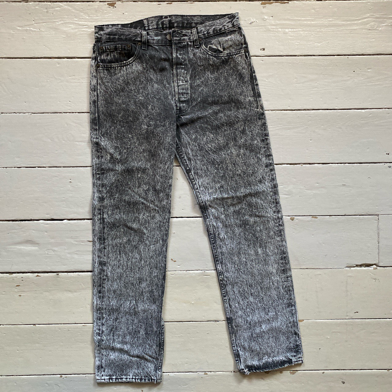 Levis 501 Acid Wash Jeans (34/32)