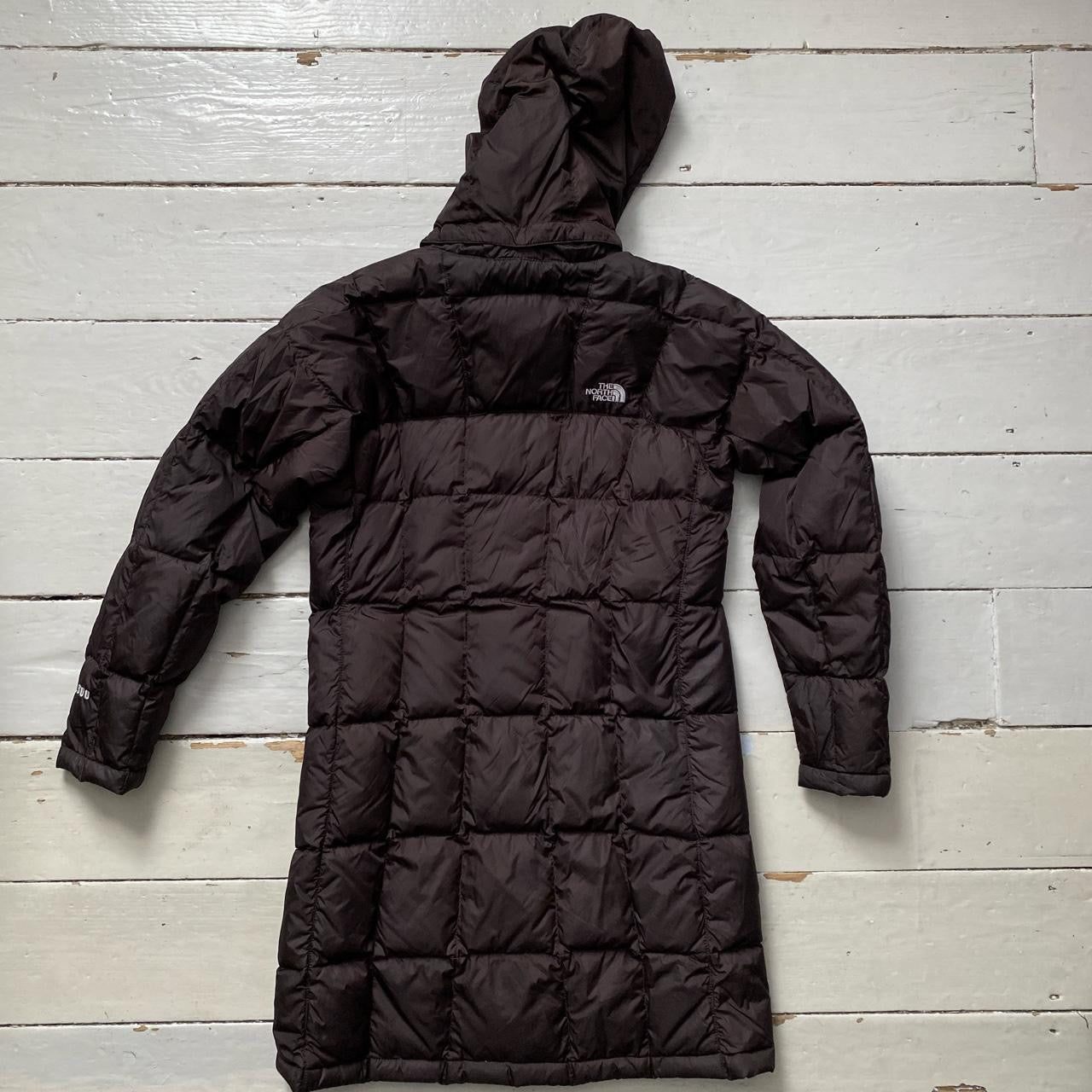 The North Face 600 Brown Parka Puffer (Womens Medium)