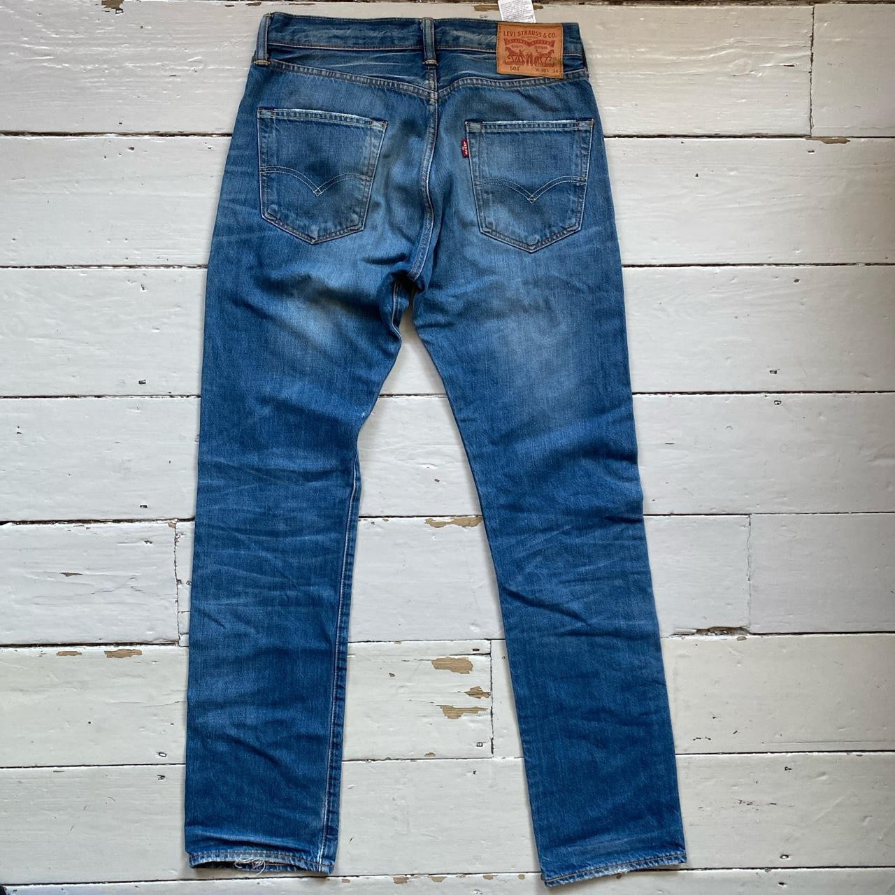 Levis 501 Blue Jeans (30/34)