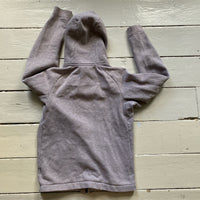 Nike Box Logo Swoosh Grey Hoodie (Small)