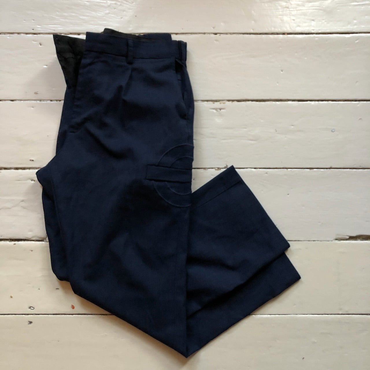 Utility Workwear Navy Trousers (34W)