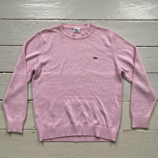 Lacoste Pink Jumper (Medium)