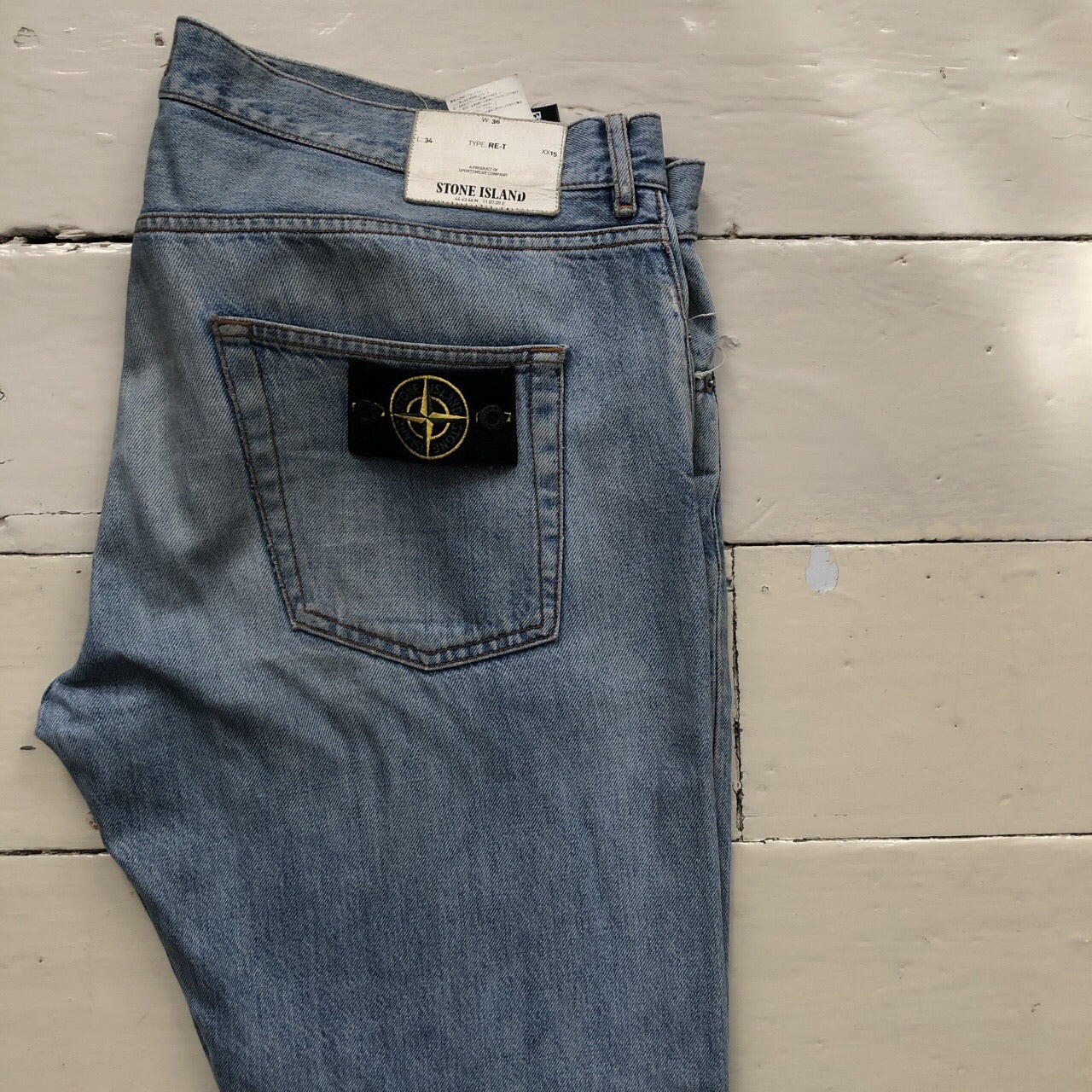 Stone Island Light Blue Jeans (36/34)