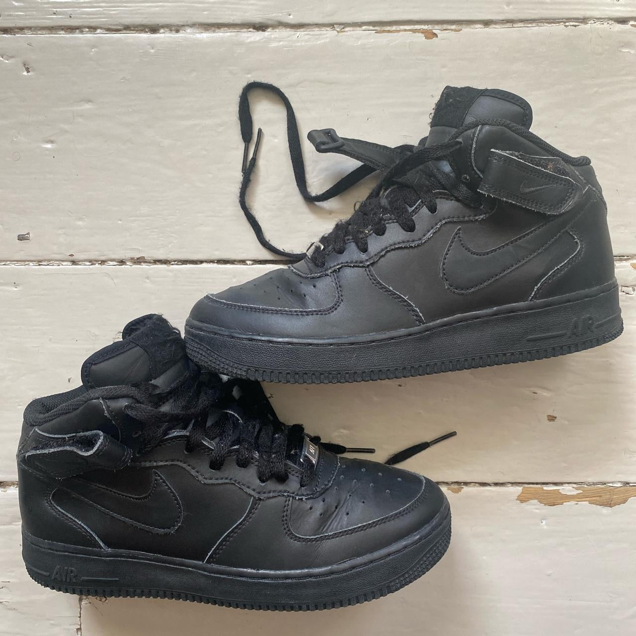Nike Air Force 1 Mid Black (UK 6)
