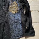 Eighty Eight Black Grunge Shirt (Medium)