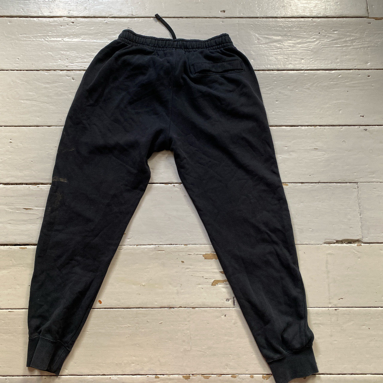 Nike Swoosh Black Joggers (Small)