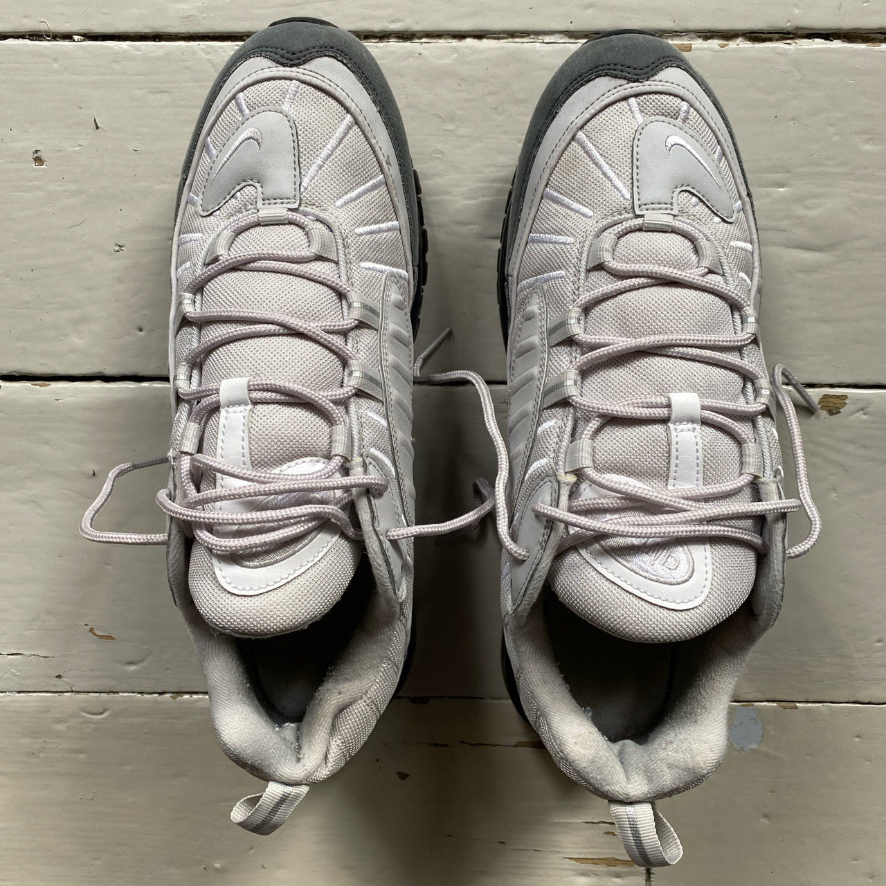 Nike Air Max 98 White and Grey (UK 11)