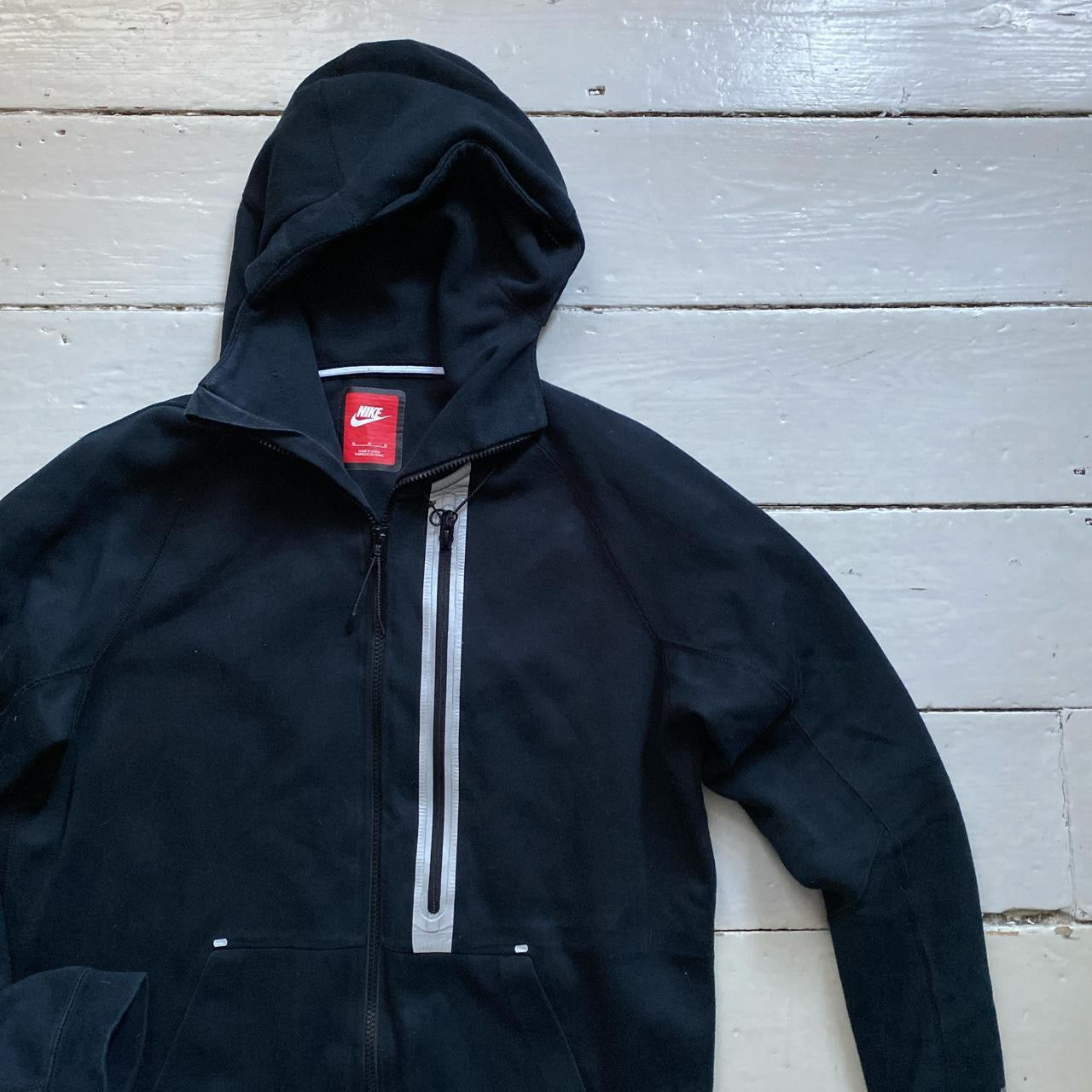 Nike Black Tech Fleece Hoodie (Medium)