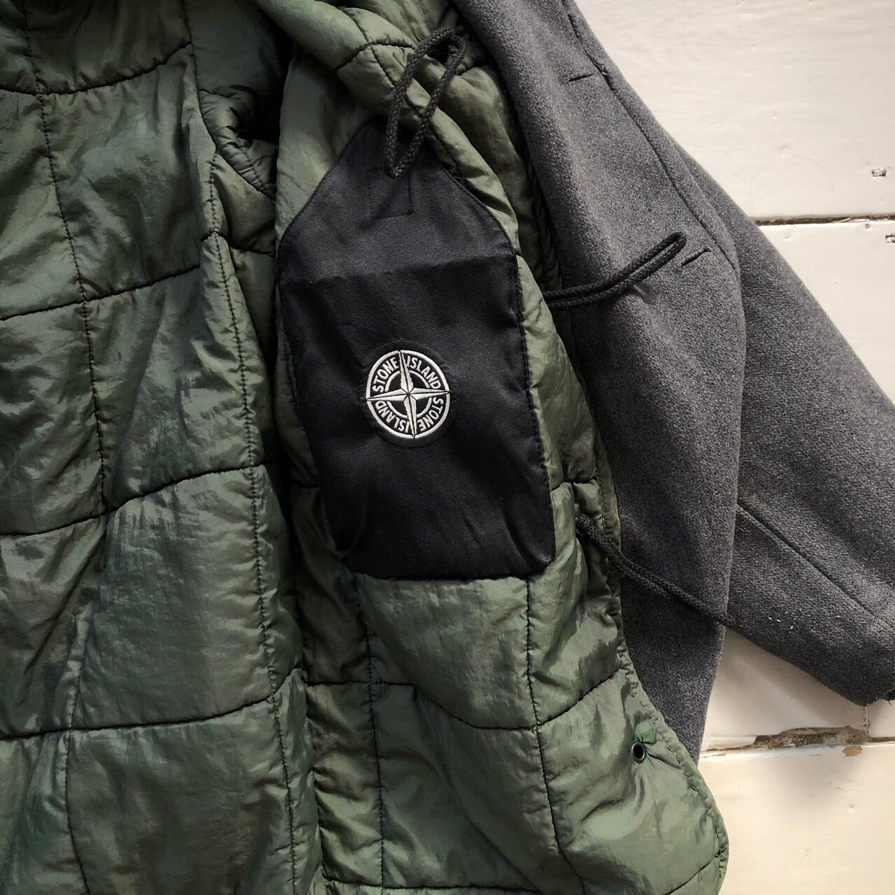 Stone Island Vintage Pea Coat (Medium)